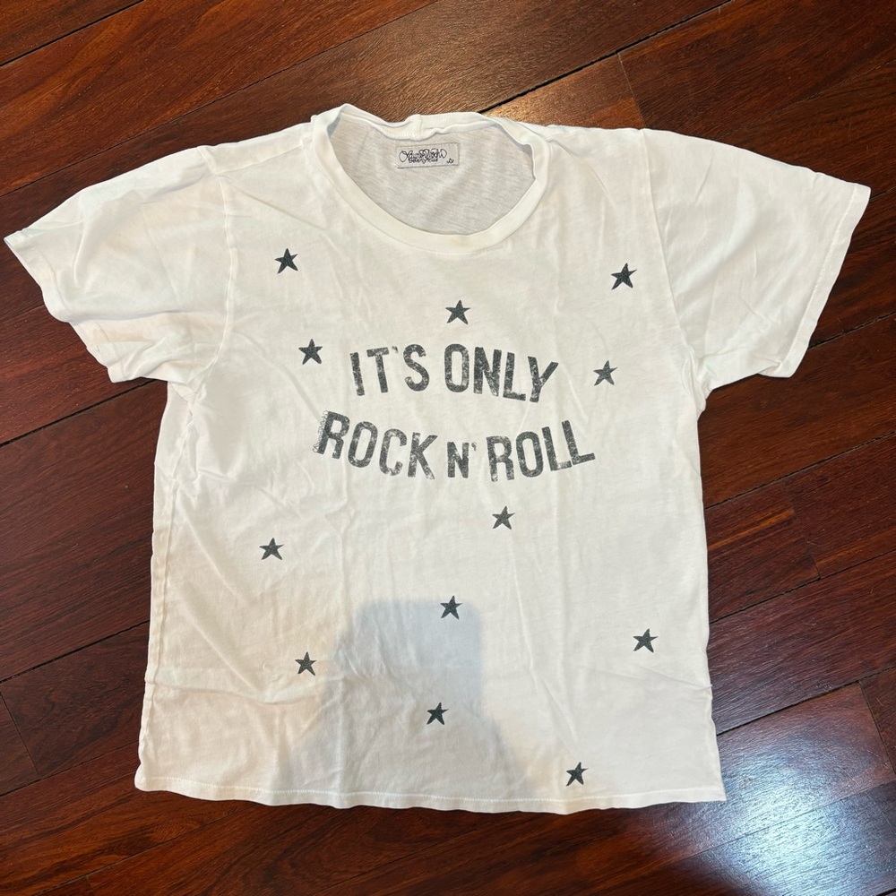 Lauren Moshi ‘It’s Only Rock n' Roll’ T-Shirt